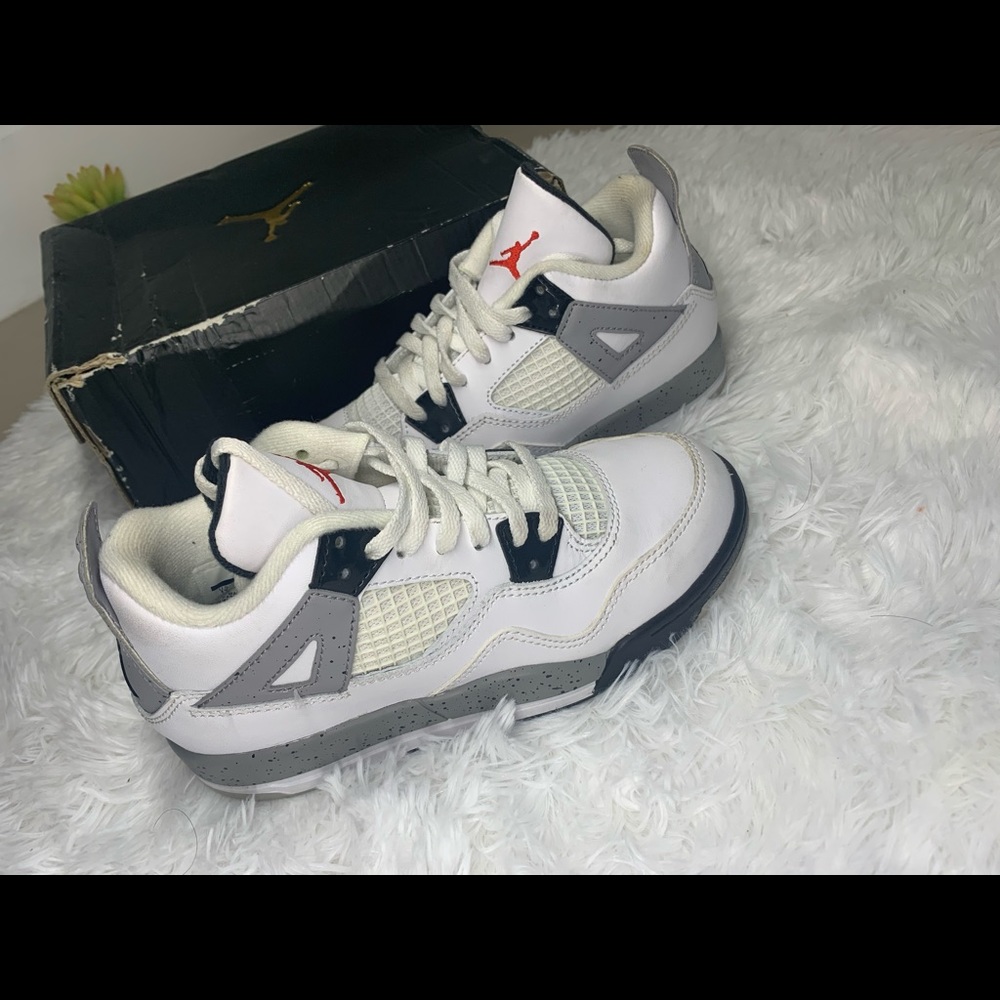 Shoes Jordan 4 cement Kids 1